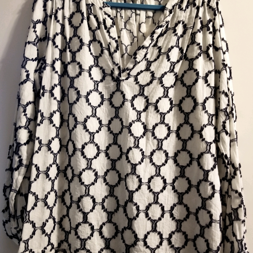 Blousson sleeved blouse